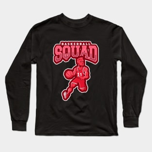 Basketball Squad Long Sleeve T-Shirt